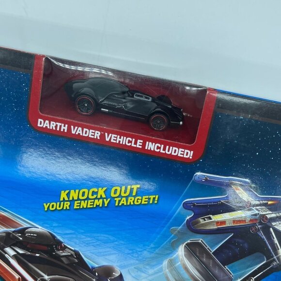 Star Wars Blast and Battle Lightsaber Launcher Darth Vader Car Toy - Picture 4 of 11